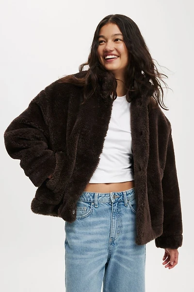 Teddy Bomber Jacket