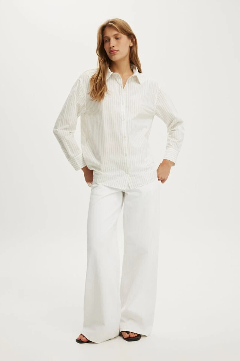 Ella Wrap Long Sleeve Shirt
