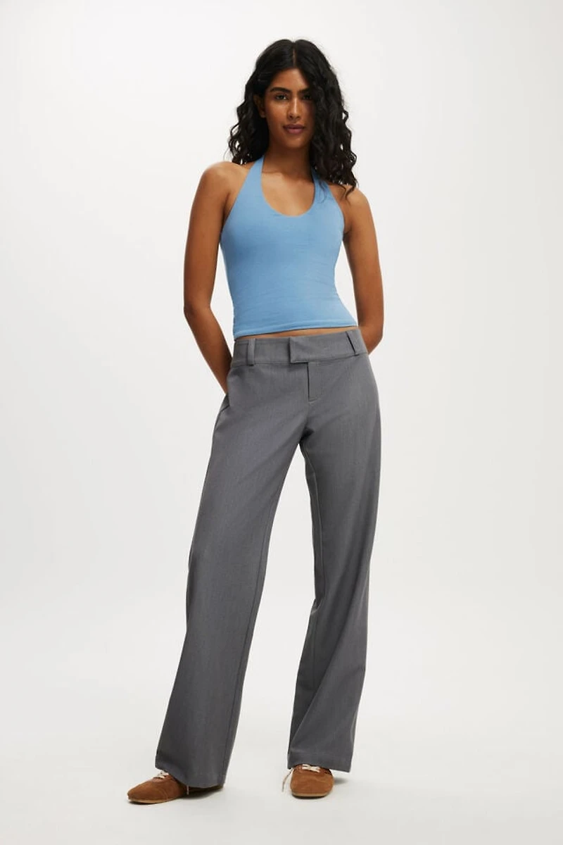 Lola Low Rise Suiting Pant