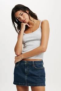 Goldie Rib Scoop Cami