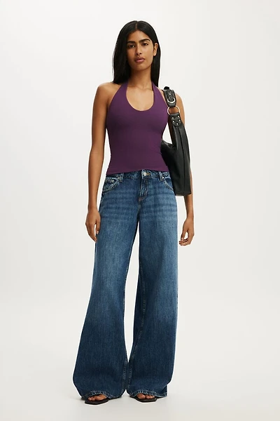 All Day V Neck Halter