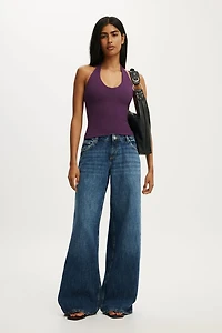 All Day V Neck Halter