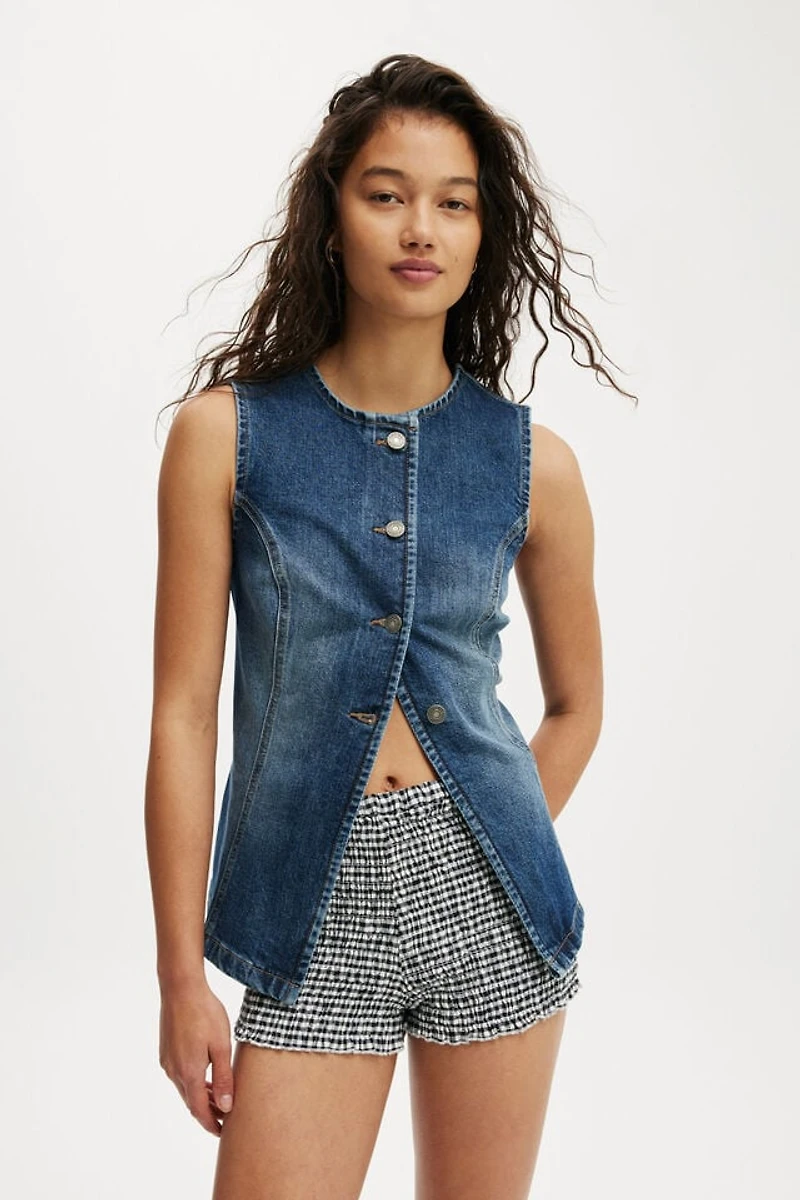 Sienna Denim Vest