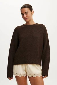 Luxe Crew Neck Sweater