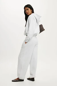 Boxy Fleece Hoodie