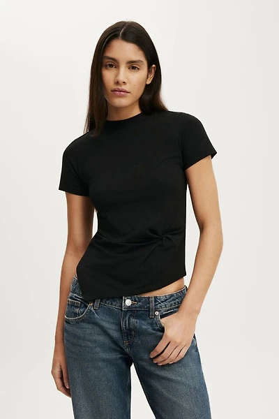 Twist Short Sleeve Tee