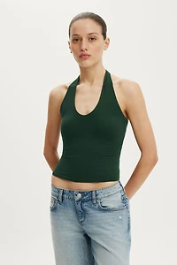 All Day V Neck Halter