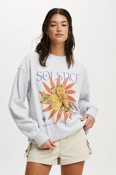 Classic Graphic Crew Sweatshirt