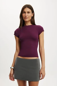 Hold Me Short Sleeve Crew Neck