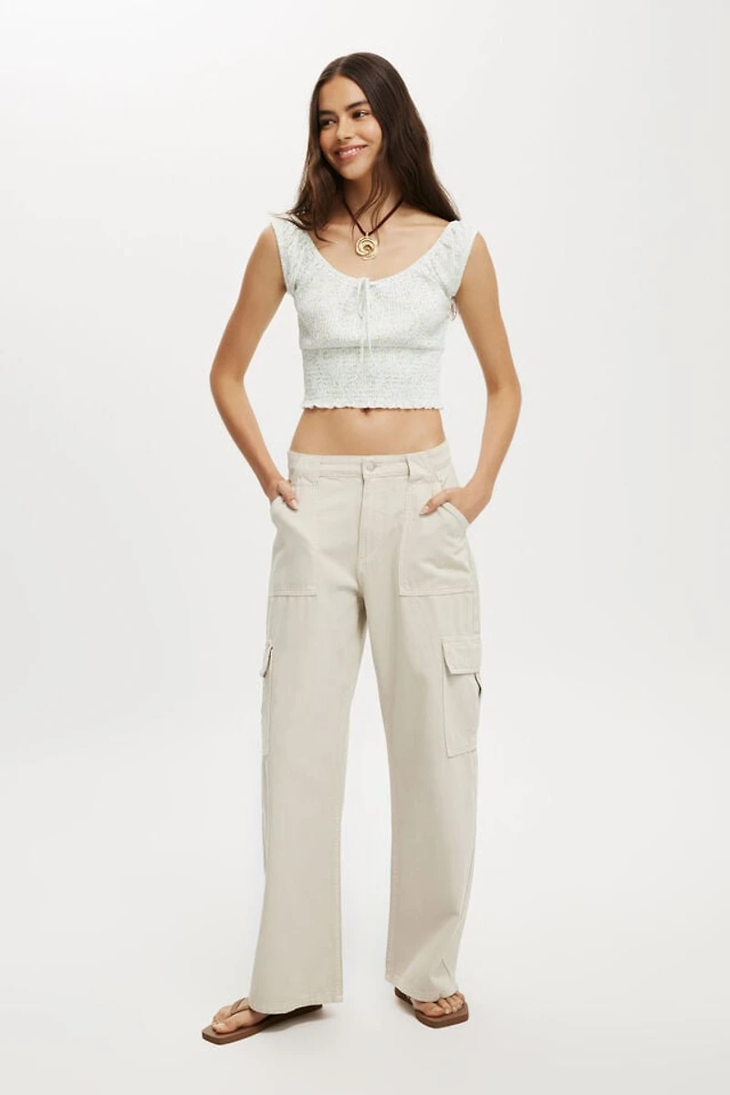 Relaxed Cargo Jean