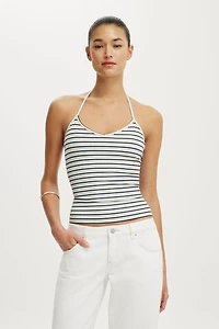 Hold Me Tie Halter