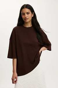 The Oversized Crew Tee