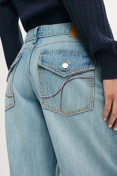 Low Rise Wide Jean