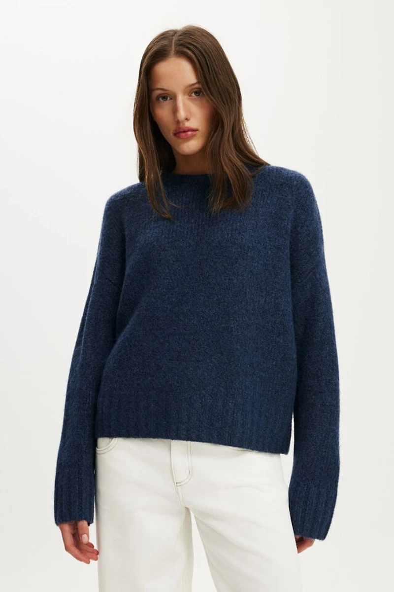 Luxe Crew Neck Sweater