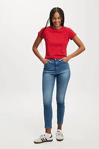 Curvy High Stretch Skinny Jean