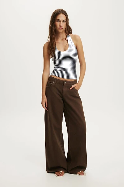 All Day V Neck Halter