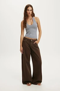 All Day V Neck Halter