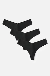 Pack Invisible Thong Brief