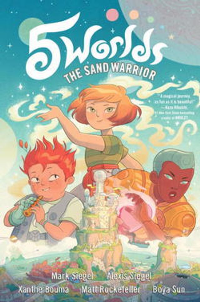 5 Worlds Book 1  :  The Sand Warrior: (A Graphic Novel)