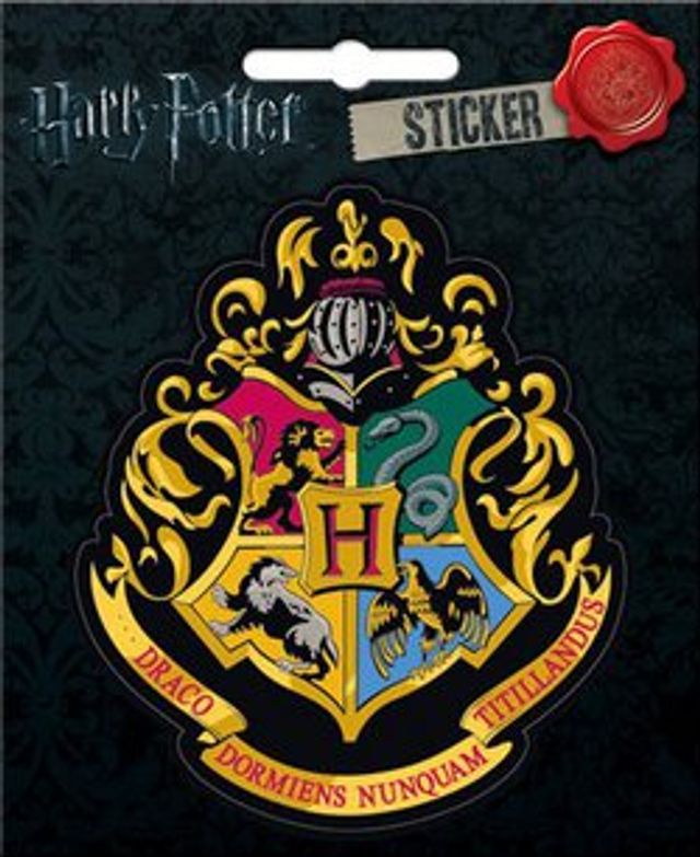 Harry Potter Hogwarts Crest Vinyl Sticker