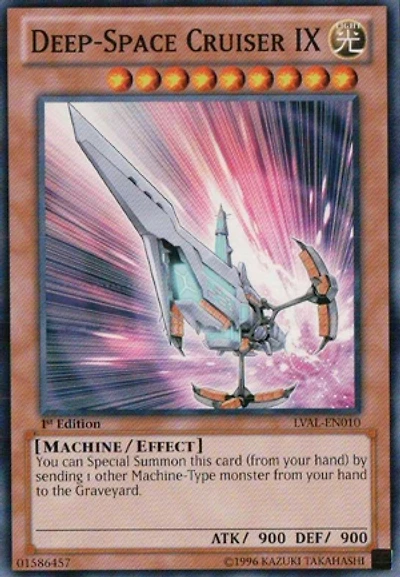 Deep-Space Cruiser IX - LVAL-EN010 - Common - 1st Edition