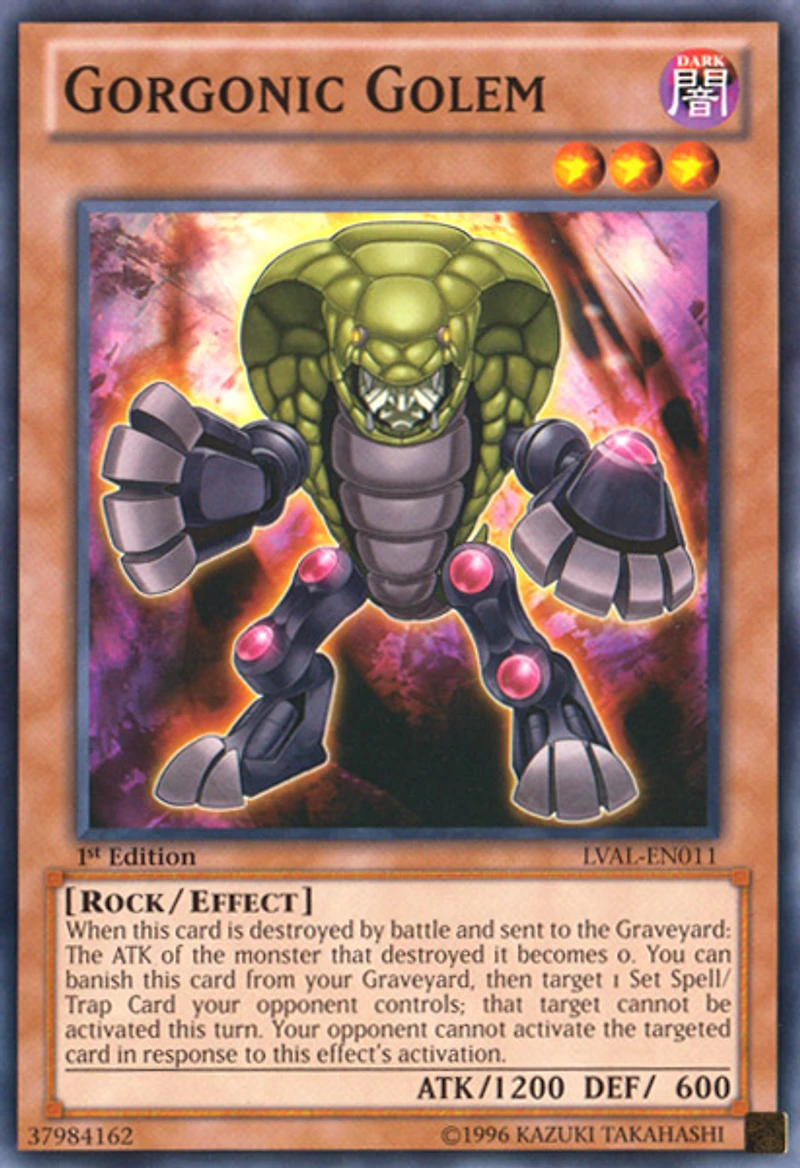 Gorgonic Golem - LVAL-EN011 - Common