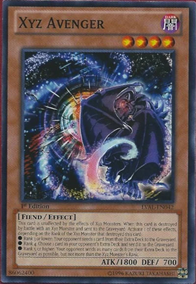 Xyz Avenger - LVAL-EN042 - Common - 1st Edition