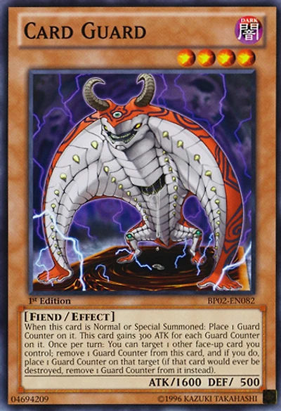 Card Guard - BP02-EN082 - Common - Unlimited Edition