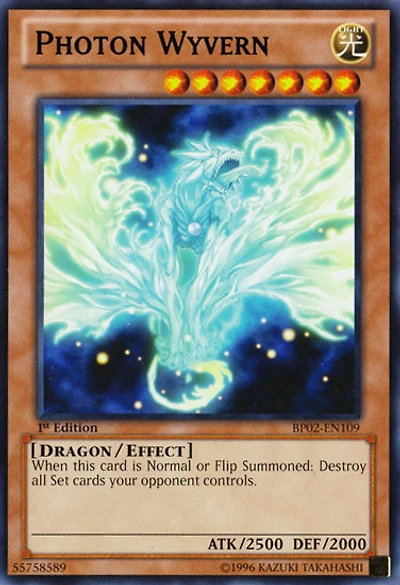 Photon Wyvern - BP02-EN109 - Rare - Unlimited Edition
