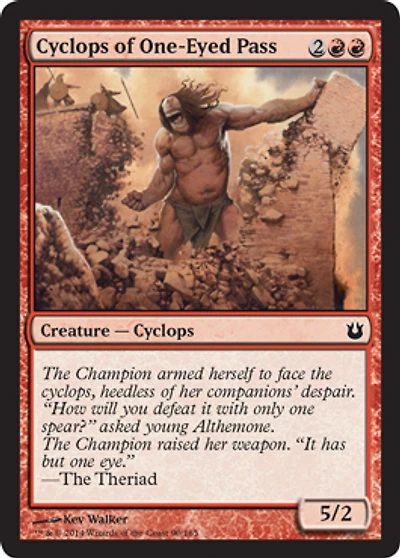 Cyclops of One-Eyed Pass - Foil