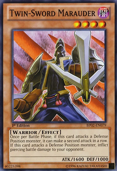 Twin-Sword Marauder - BP02-EN079 - Common - Unlimited Edition
