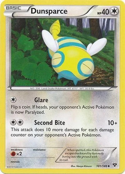 Dunsparce - 101/146 - Uncommon
