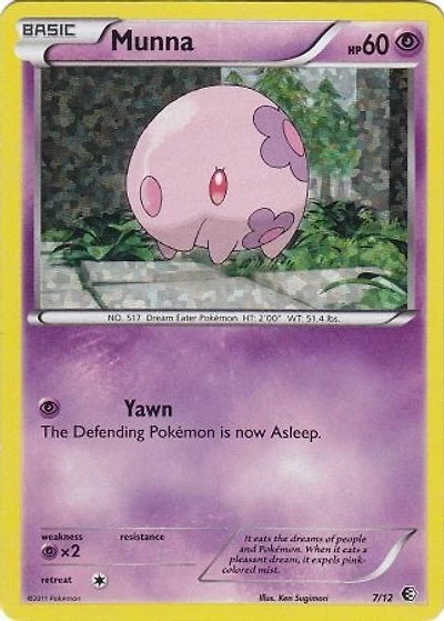 Munna - 7/12 - Holo - McDonald's Promo 2011