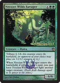 Nessian Wilds Ravager - Foil - Prerelease Promo