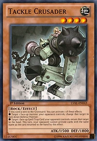 Tackle Crusader - LVAL-EN043 - Common - Unlimited Edition