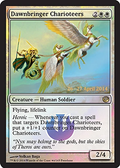 Dawnbringer Charioteers - Foil - Prerelease Promo