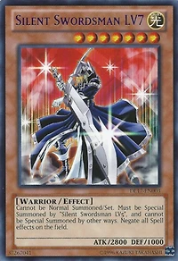 Silent Swordsman LV7 - Green - DL17-EN003 - Rare - Unlimited Edition