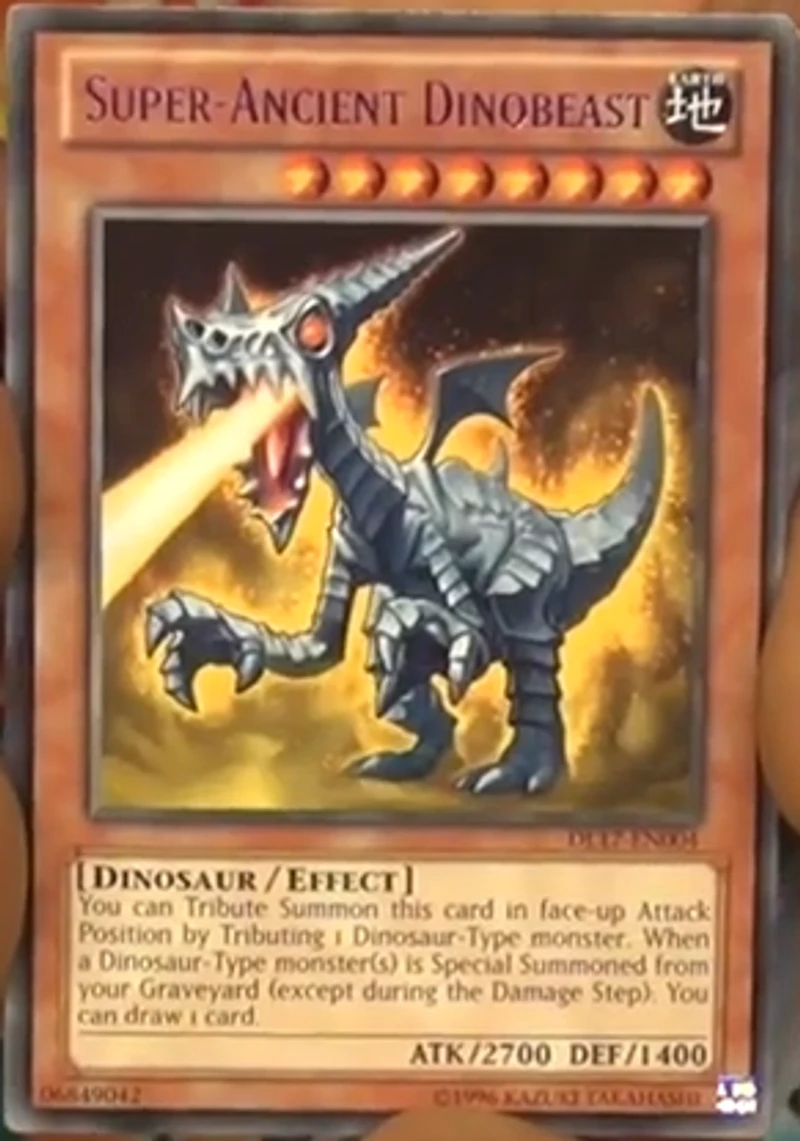 Super-Ancient Dinobeast - Blue - DL17-EN004 - Rare - Unlimited Edition