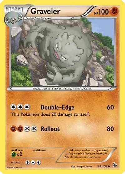 Graveler - 46/106 Uncommon