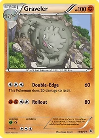 Graveler - 46/106 Uncommon