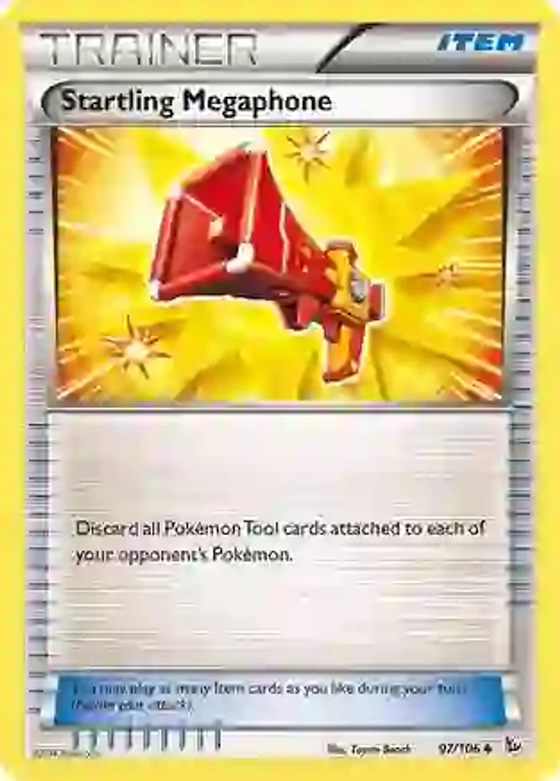 Startling Megaphone - 97/106 - Uncommon - Reverse Holo