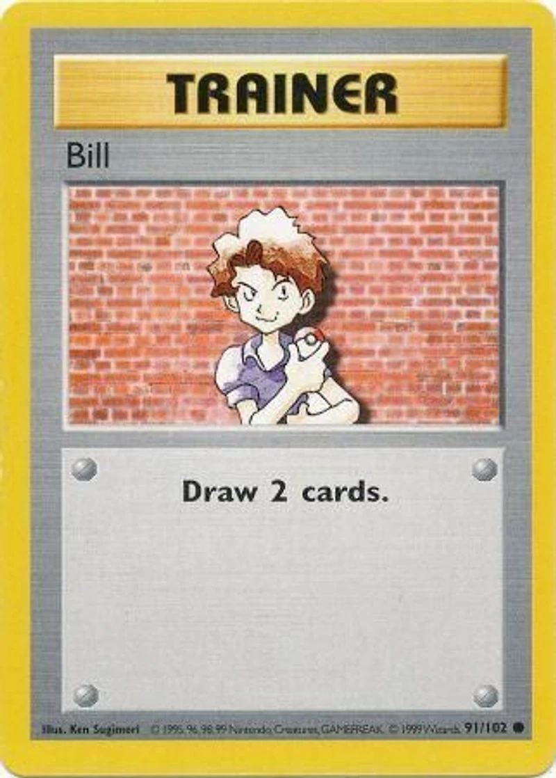 Bill - 91/102 Common Shadowless Edition