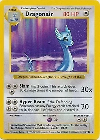 Dragonair - 18/102 - Rare - Shadowless Edition
