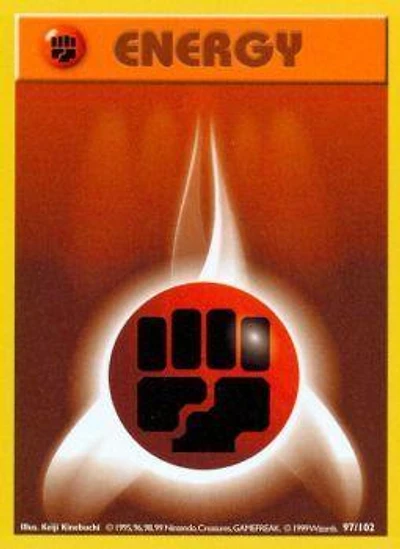 Fighting Energy - 97/102 Common Unlimited Edition