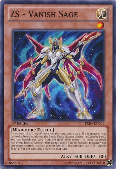 ZS - Vanish Sage - PRIO-EN001 - Common - 1st Edition