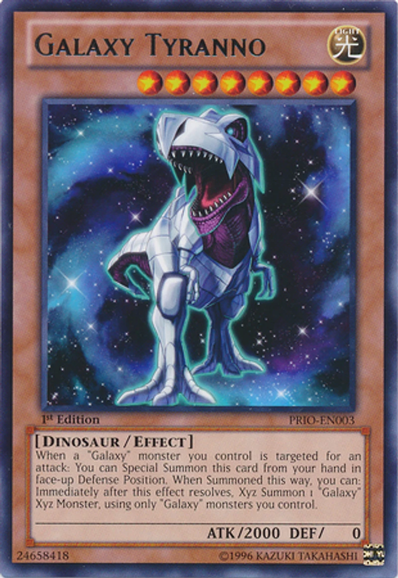 Galaxy Tyranno - PRIO-EN003 - Rare - 1st Edition