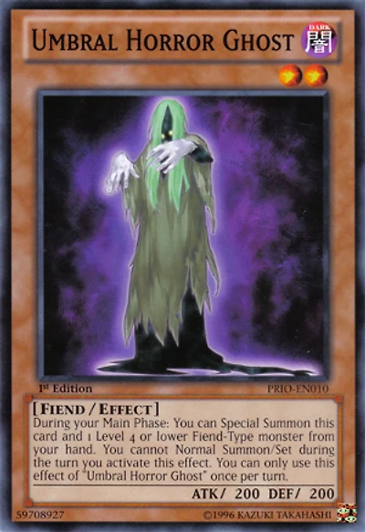 Umbral Horror Ghost - PRIO-EN010 - Common - 1st Edition