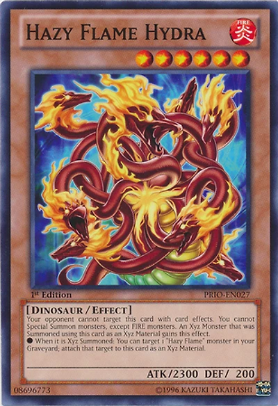 Hazy Flame Hydra - PRIO-EN027 - Common - 1st Edition