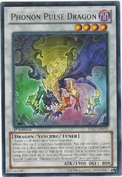 Phonon Pulse Dragon - PRIO-EN055 - Rare - 1st Edition