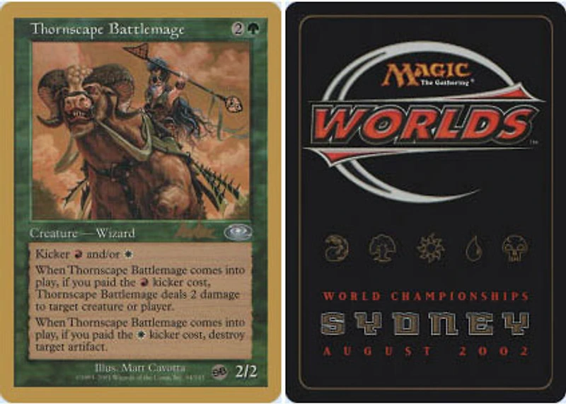Thornscape Battlemage - Sideboard - Brian Kibler - 2002